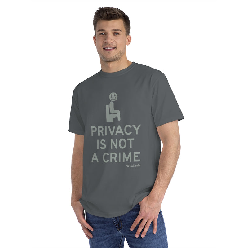 Privacy is Not a Crime - WikiLeaks - Eco Organic Tee