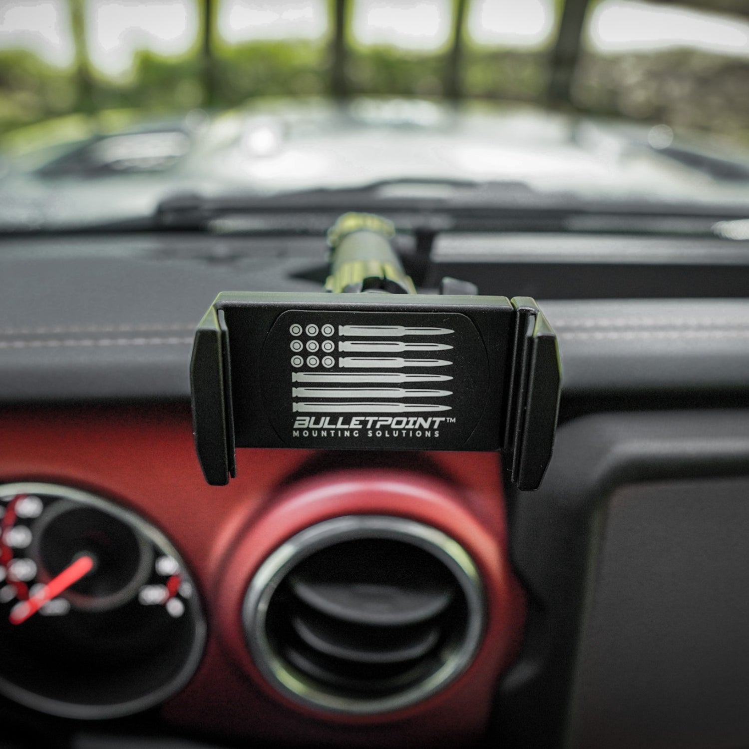 Jeep Wrangler Phone Mount - Bulletpoint Mounting Solutions