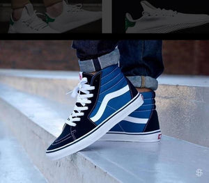 vans azules precio