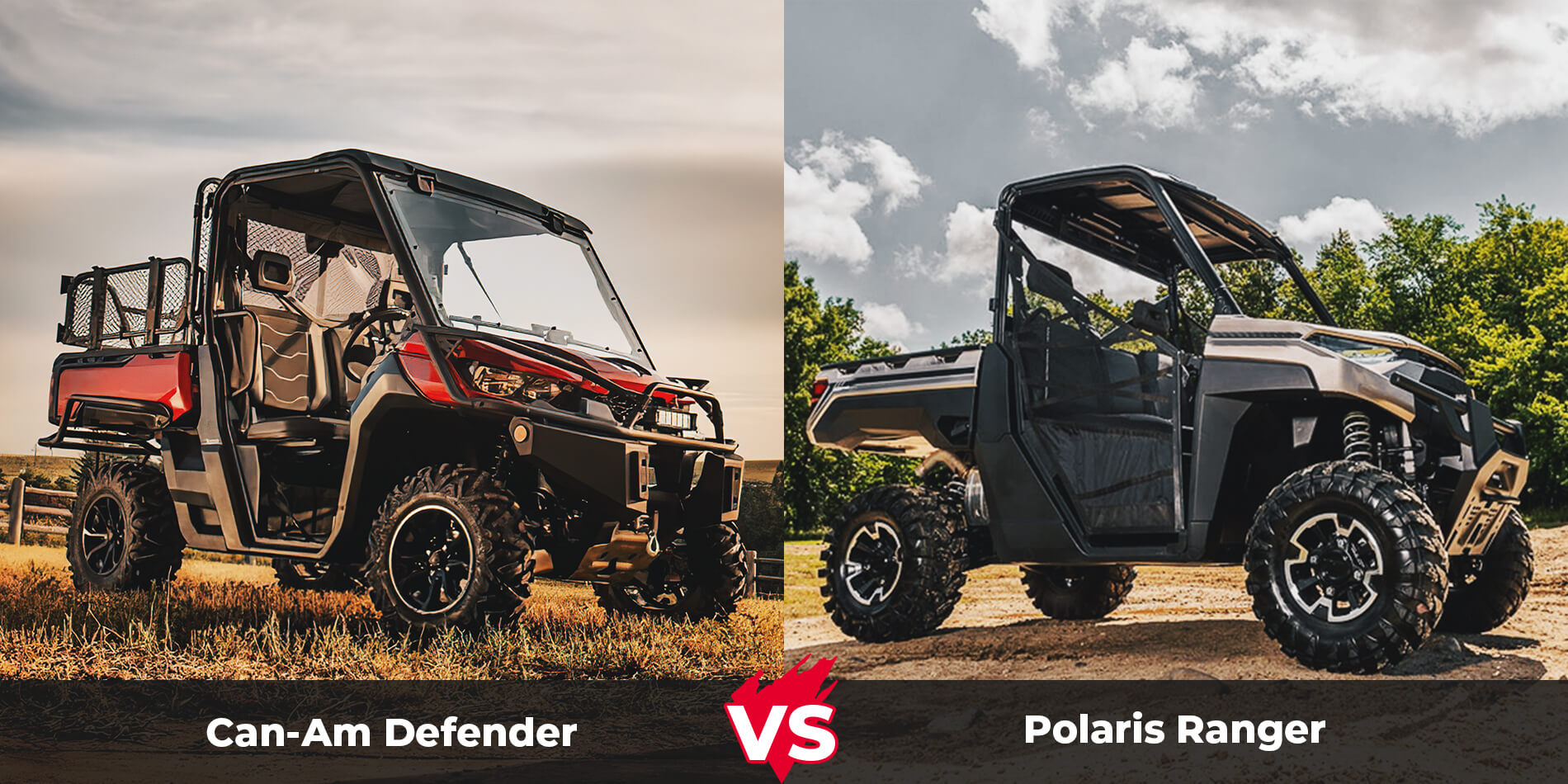 CanAm Defender vs Polaris Ranger quel est le meilleur ? Kemimoto