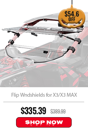 Flip Wndshields for X3/X3 MAX