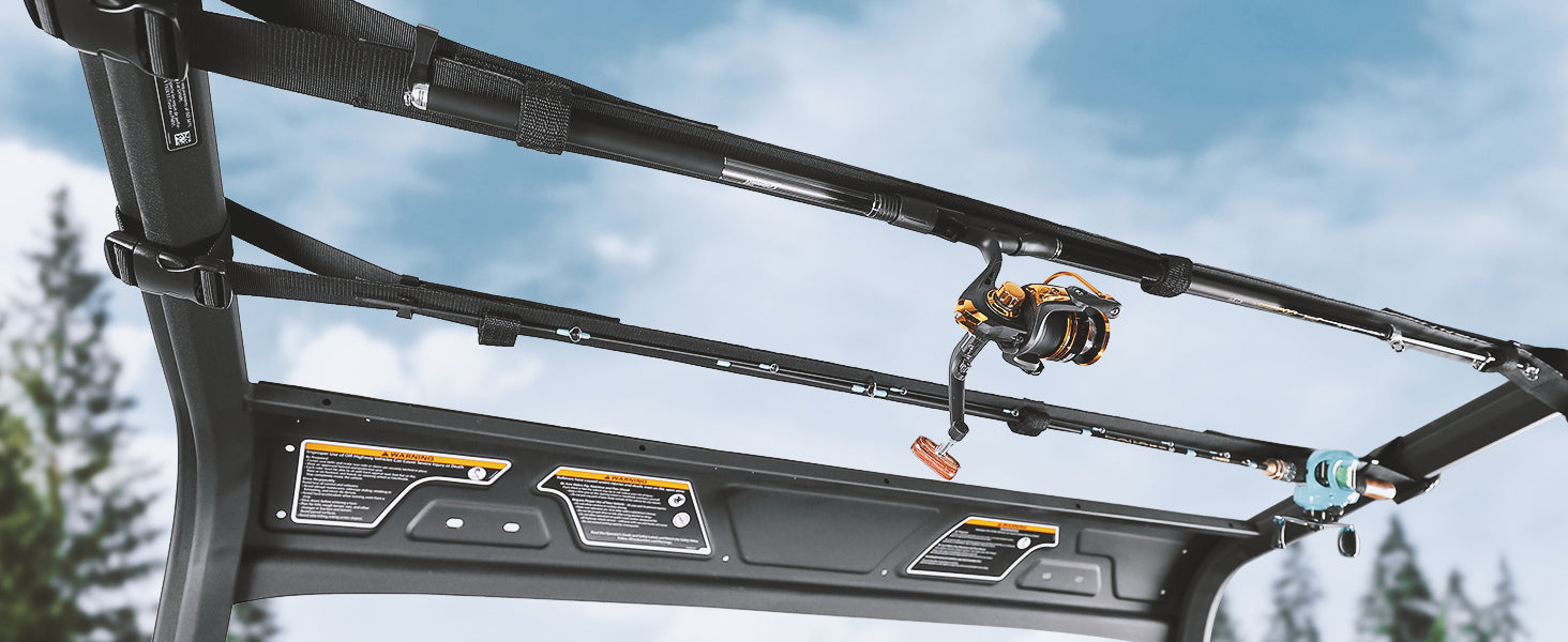 UTV Adjustable Fishing Rod Holder For Can-am, Polaris – Kemimoto