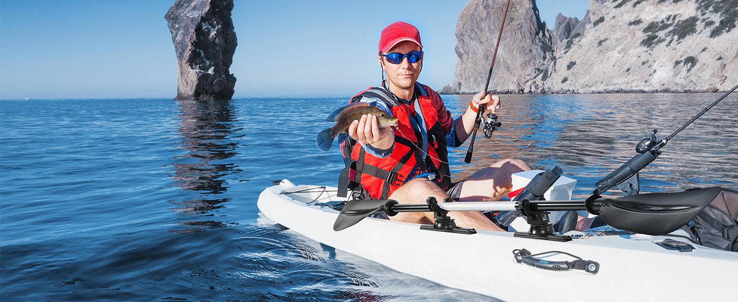 2PCS Paddle Holder for Fishing Kayak – Kemimoto