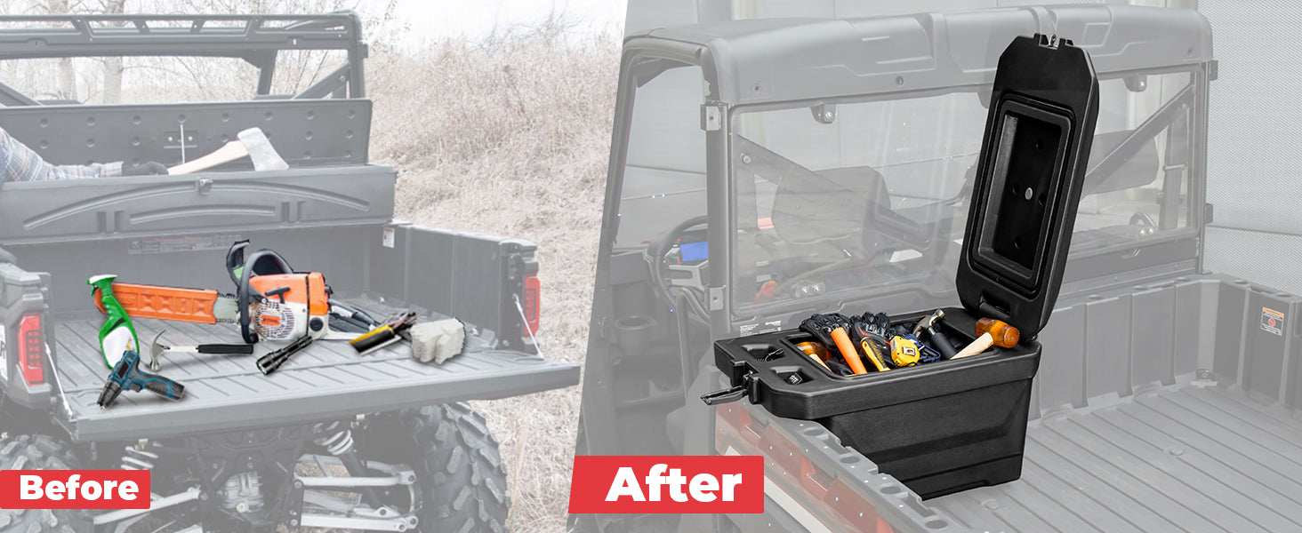 Polaris Ranger Storage Box – Kemimoto