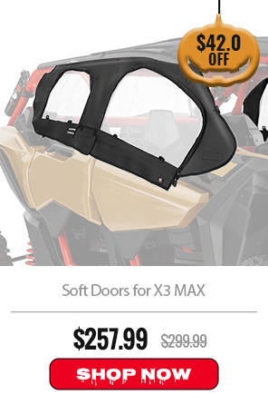 Soft Doors for X3 MAX