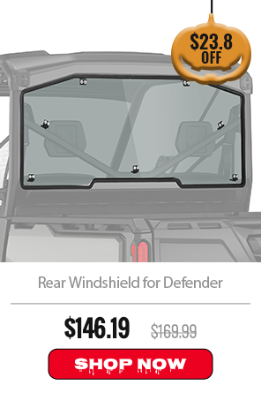 Rear Windshield for Defender