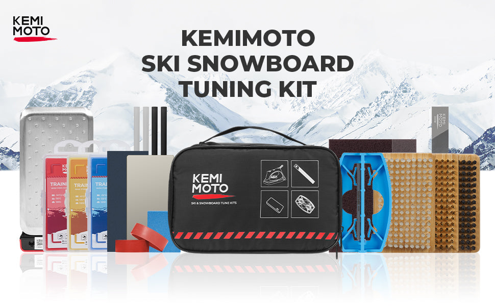 KEMIMOTO Ski Snowboard Tuning Kit