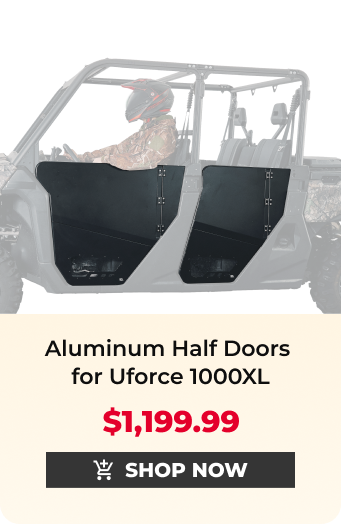 Aluminum Half Doors for Uforce 1000XL