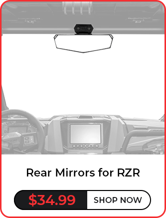 Rear Mirrors for RZR