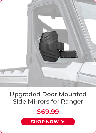 Upgraded Door Mounted Side Mirrors for Ranger