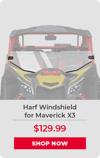 Harf Windshield for Maverick X3