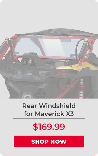 Rear Windshield for Maverick X3