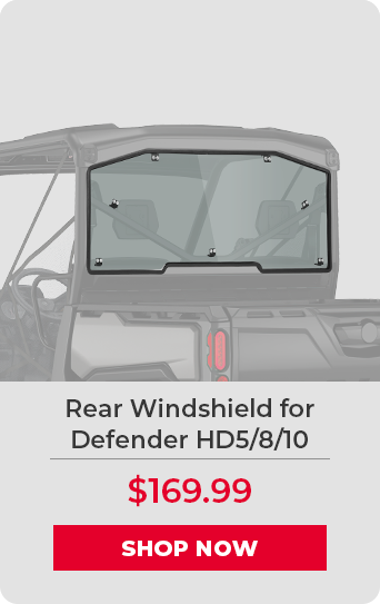 Rear Windshield for Defender HD5/8/10