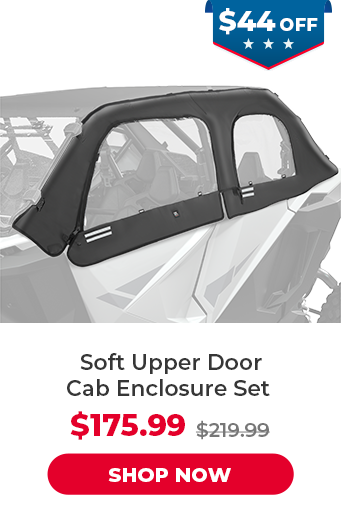 Soft Upper Door Cab Enclosure Set