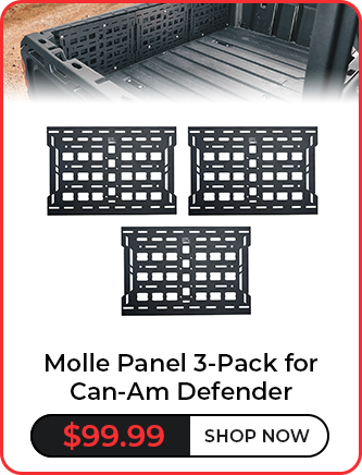 Molle Panel 3-Pack for Can-Am Defender