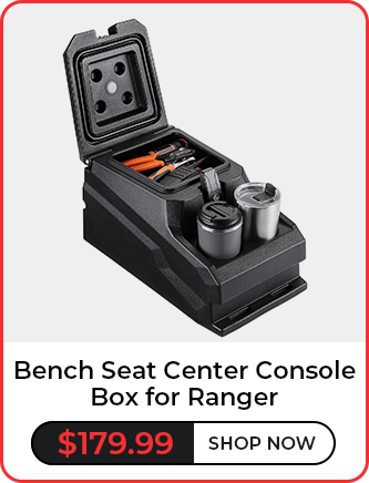 Bench Seat Center Console Box for Ranger