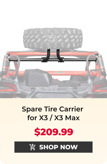 Spare Tire Carrier for X3 / X3 Max