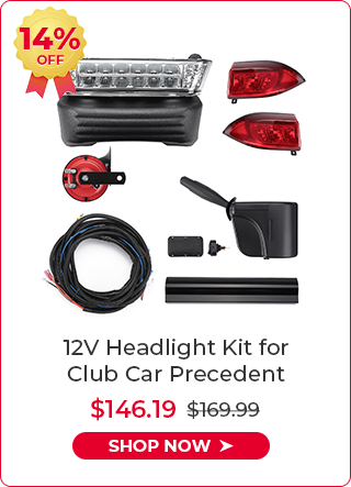 12V Headlight Kit for Club Car Precedent