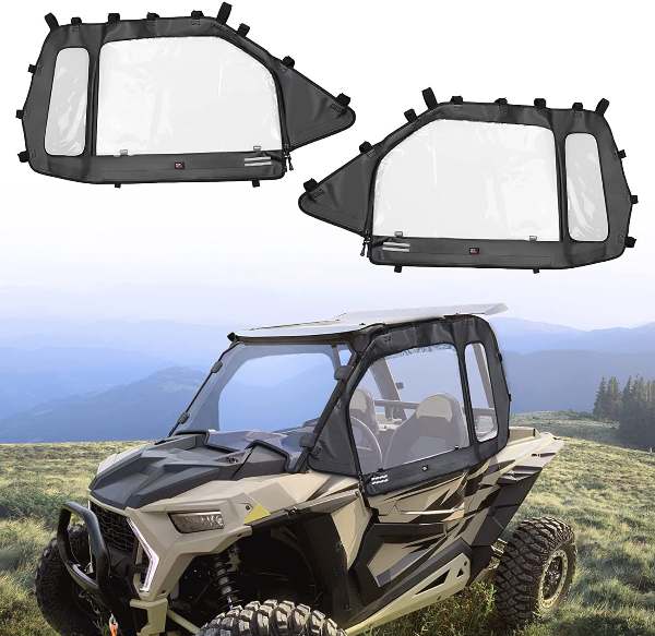 Black Friday Polaris RZR Soft Door Cab Enclosures To Let You Stay Warm While Winter Riding