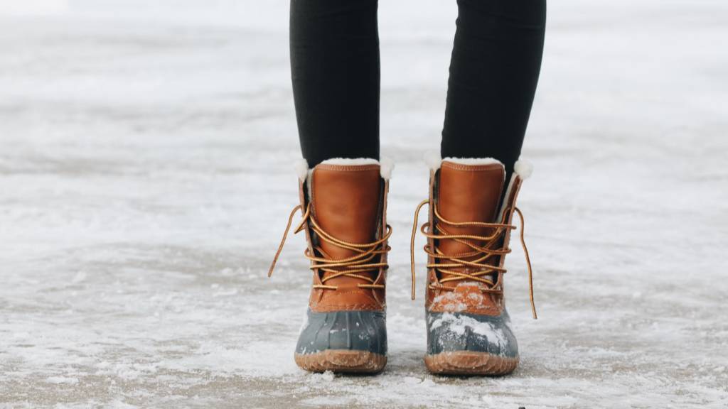 Boots In The Snow