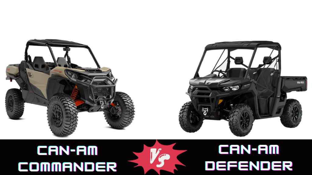 Can-Am Commander vs. Defender-1