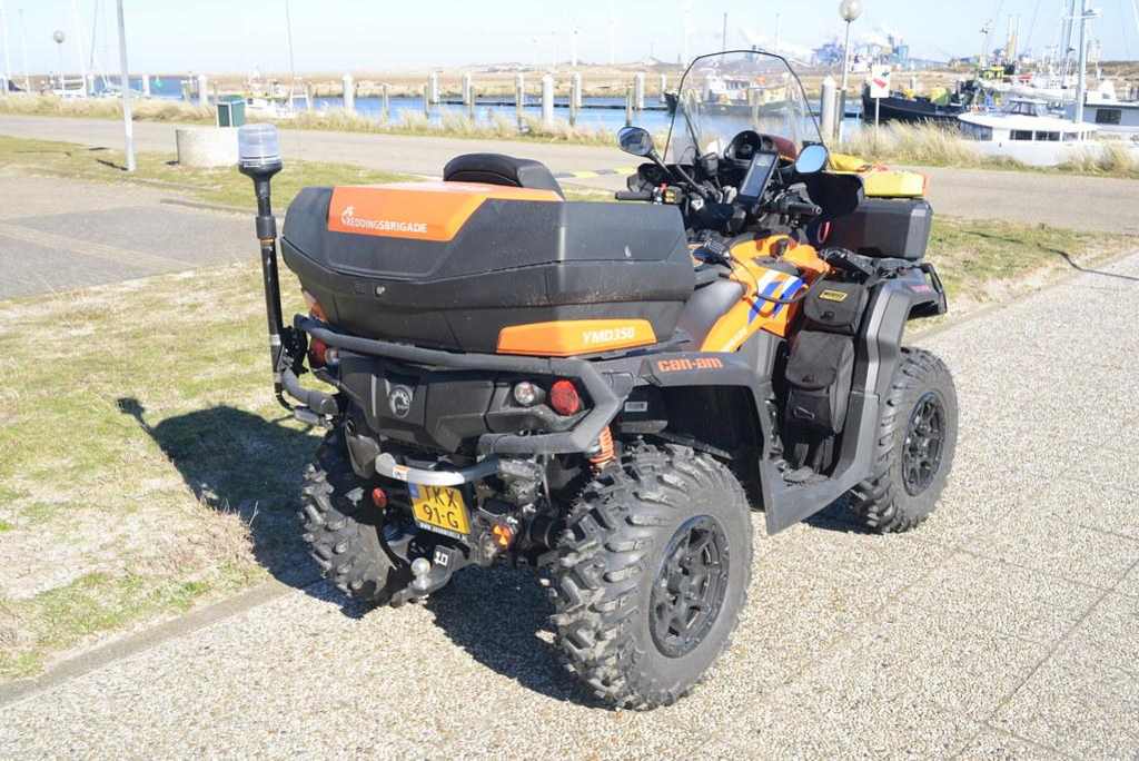 Can-Am XT 570 from the Back