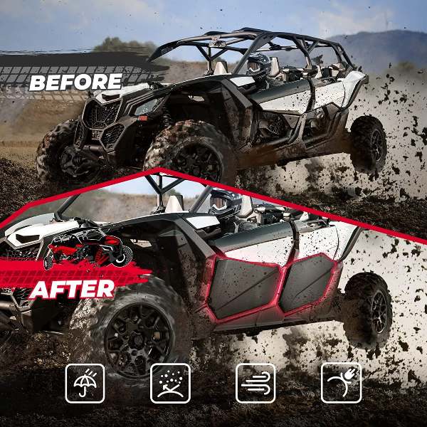 Can-am X3 Lower Doors Panels Black Friday