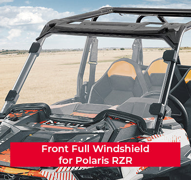 Front Full Windshield for Polaris RZR