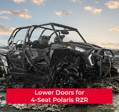 Lower Doors for 4-Seat Polaris RZR