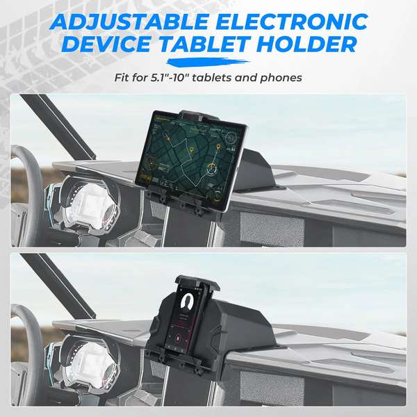 Kemimoto Polaris General Electric Device Tablet Holder holds your phones and laptop securely