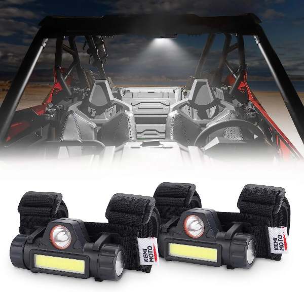 Kemimoto Roll Bar Interior Light perfect for lighting your Can-am Commander