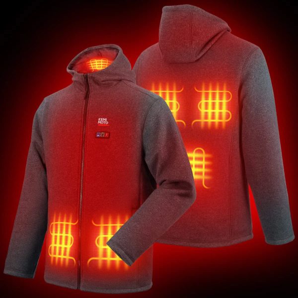 Kemimoto’s Heated Hoodie with 12V Battery Black Friday 2023