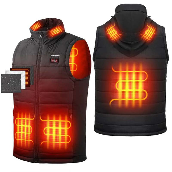 Kemimoto’s heated vest for 40-degree weather