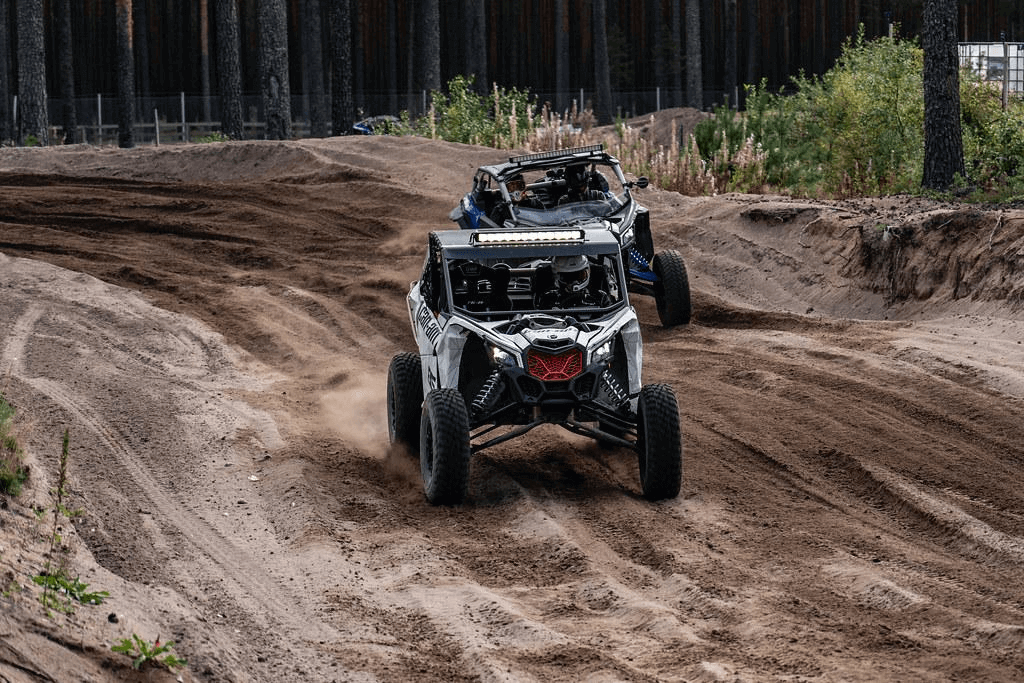 Polaris General on the Race Track