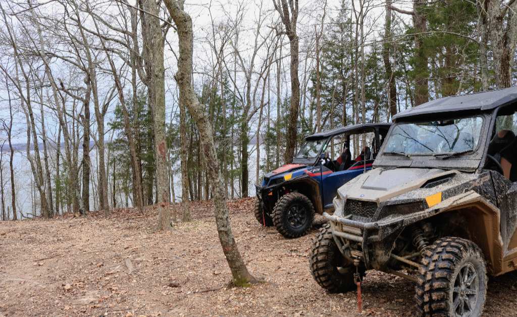 Two Polaris General&nbsp; UTVs