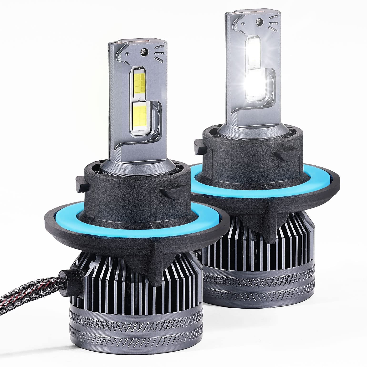 H4/9003 LED Headlight Bulbs for Motorcycle Snowmobile Van Car