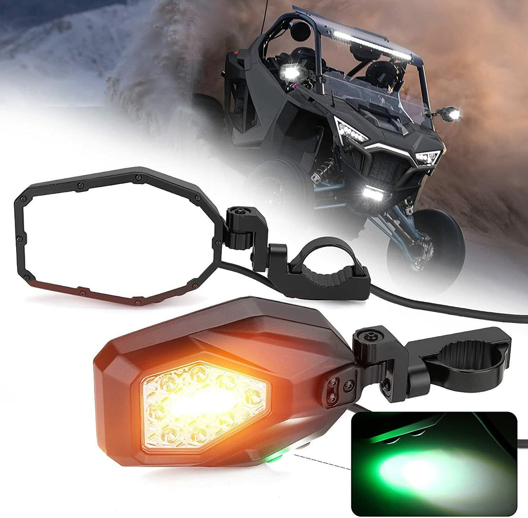  TRUE MODS Side Mirrors Kit for UTV Polaris RZR [1.5-2