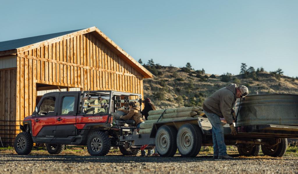 the 2024 Ranger XD 1500 towing stuff