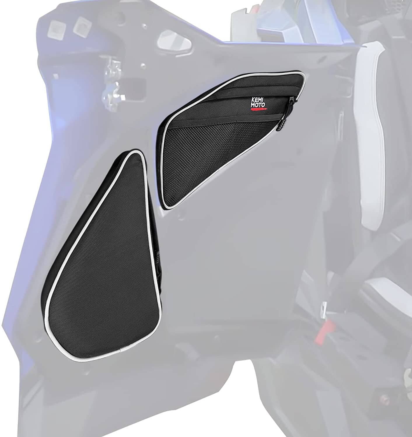 Front Door Bags With Knee Pads for Polaris RZR PRO XP/4, PRO R/4