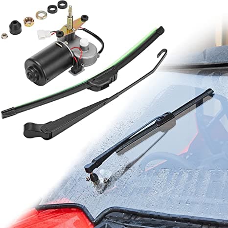 Manual Wiper Manual Wiper Boat, Dioche Utv Manual Hand Operated Windshield  Wiper Blade Universal Replacement Kit