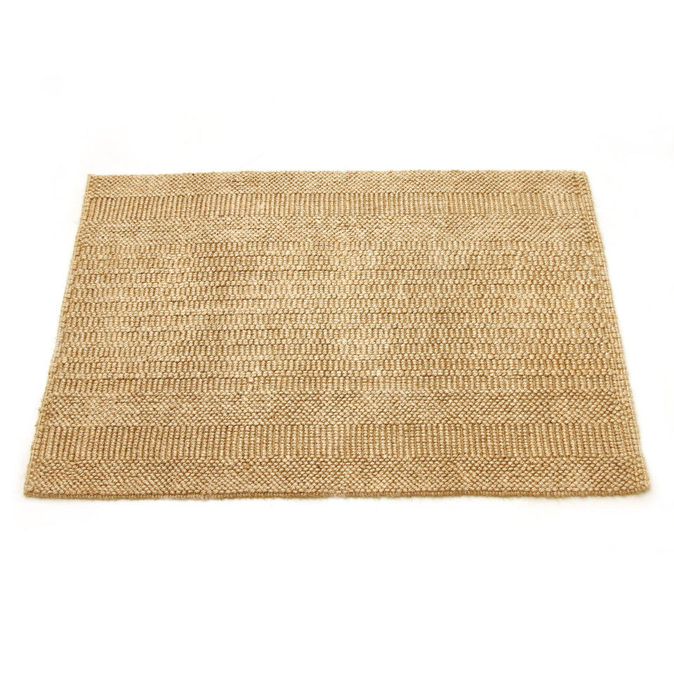 Non-Slip Heritage Jute Rug Mat - 60cm x 90cm — OnlyMat