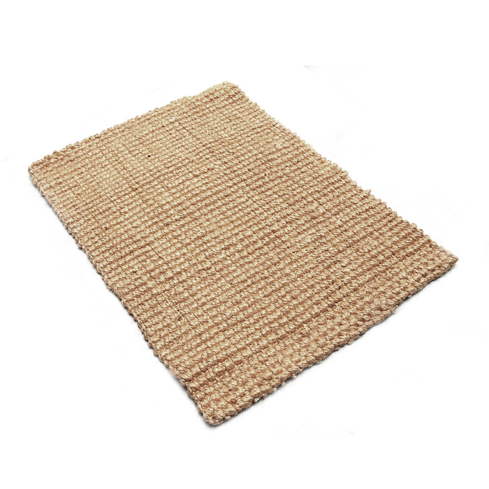 Handwoven Plain Natural Jute Floor Mat Soft Jute Floor Mats