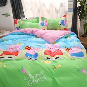 Peppa Pig Duvet Cover And Pillowcase Bedding Set