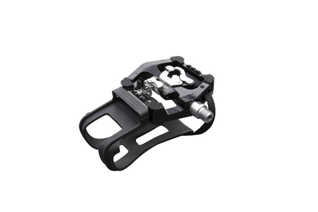 spd pedal with toe cage