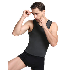 Men S Sweat Waist Trainer T Shirt Sauna Hot Shaper Workout