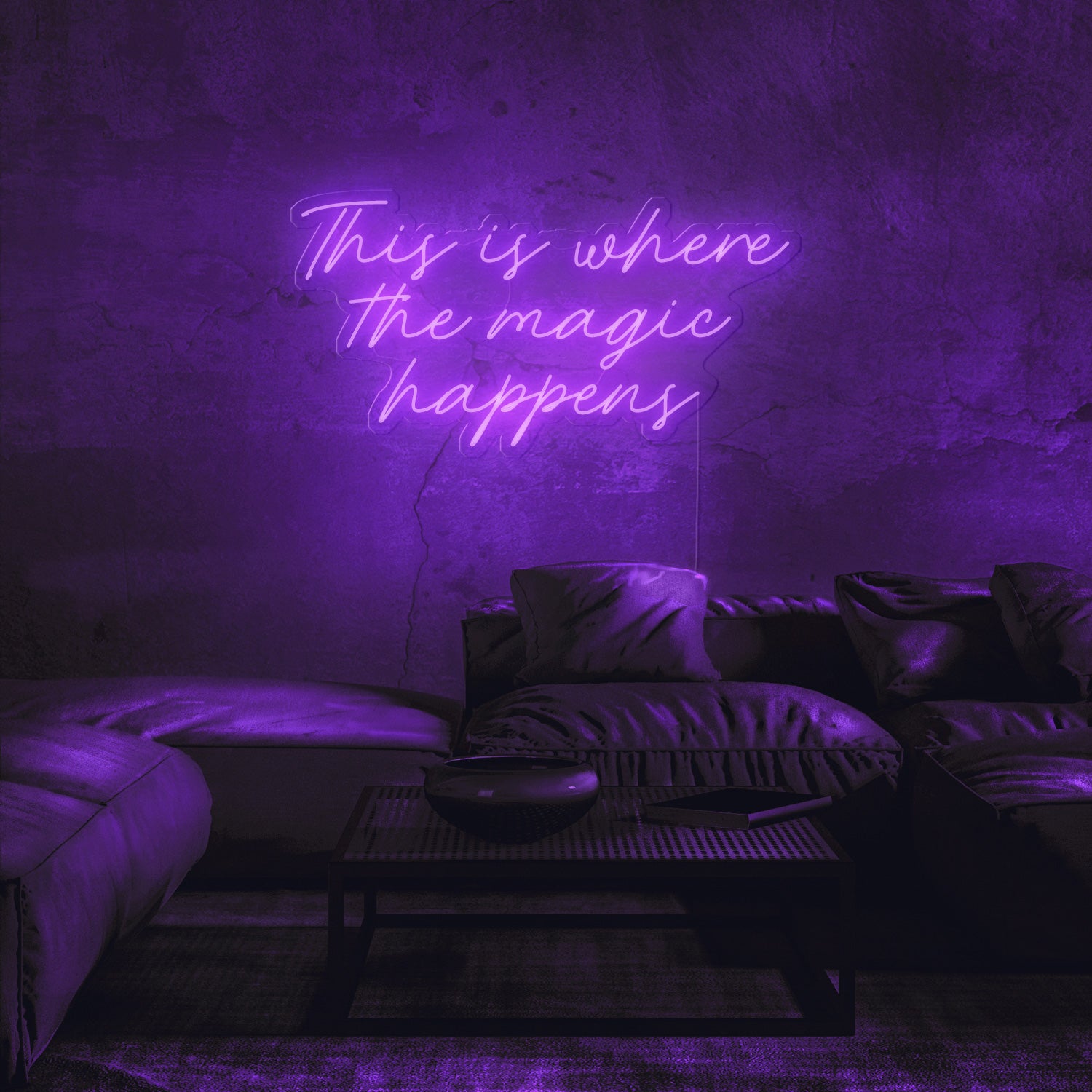 It Was All a Dream | Handcrafted Led Neon Sign | Elitist