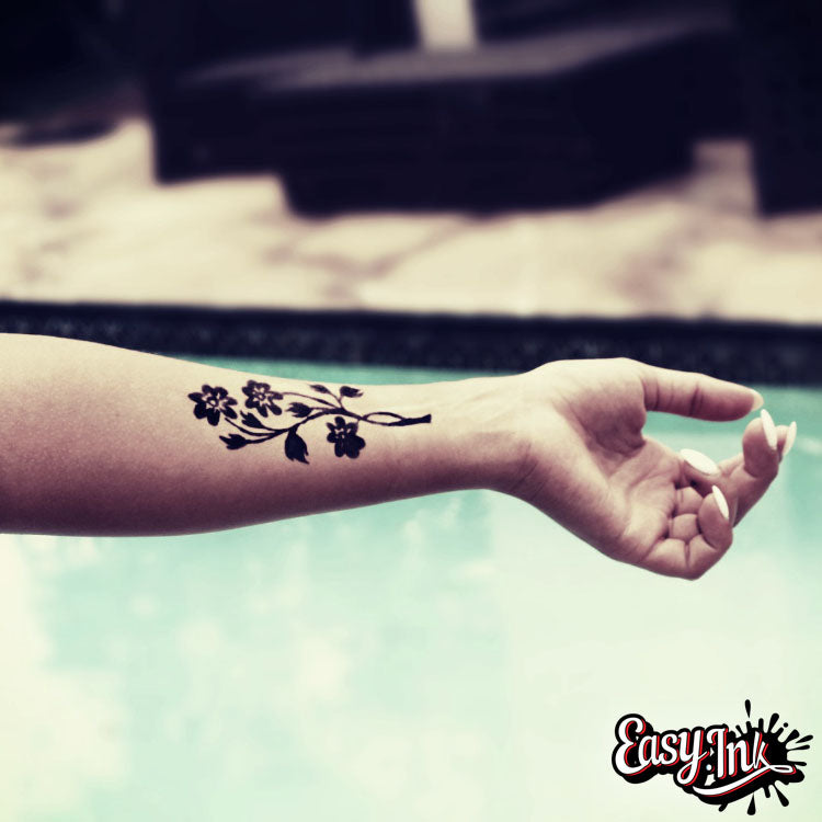 Easy.ink - Premium Freehand Tattoo Ink / Temporary permanent tattoo using 100% natural ink (Jagua)