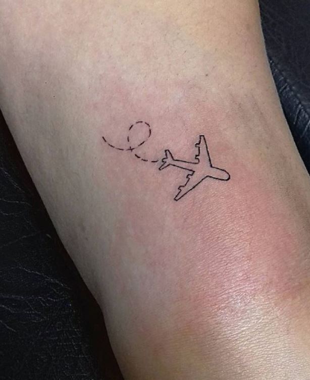 KREA  handpoke tattoo of a tiny car