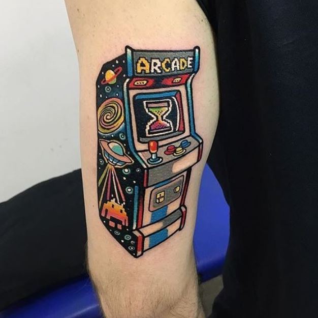 Tattoos Inspired by 1980s Pop Culture  Tattoo Ideas Artists and Models