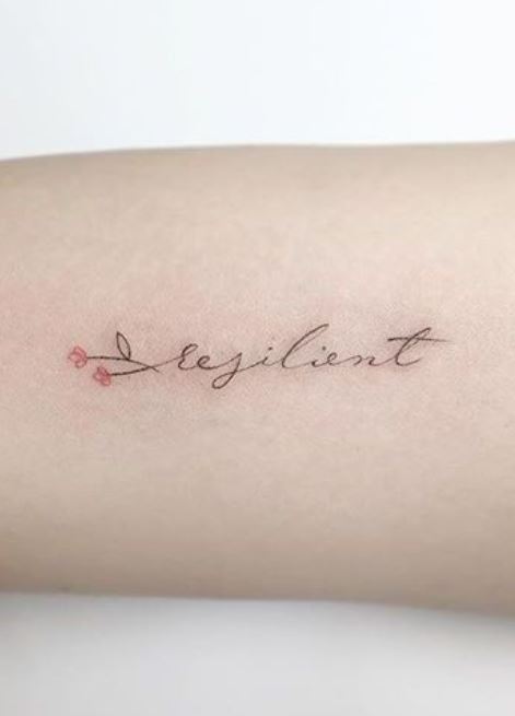 Cursive Tattoo